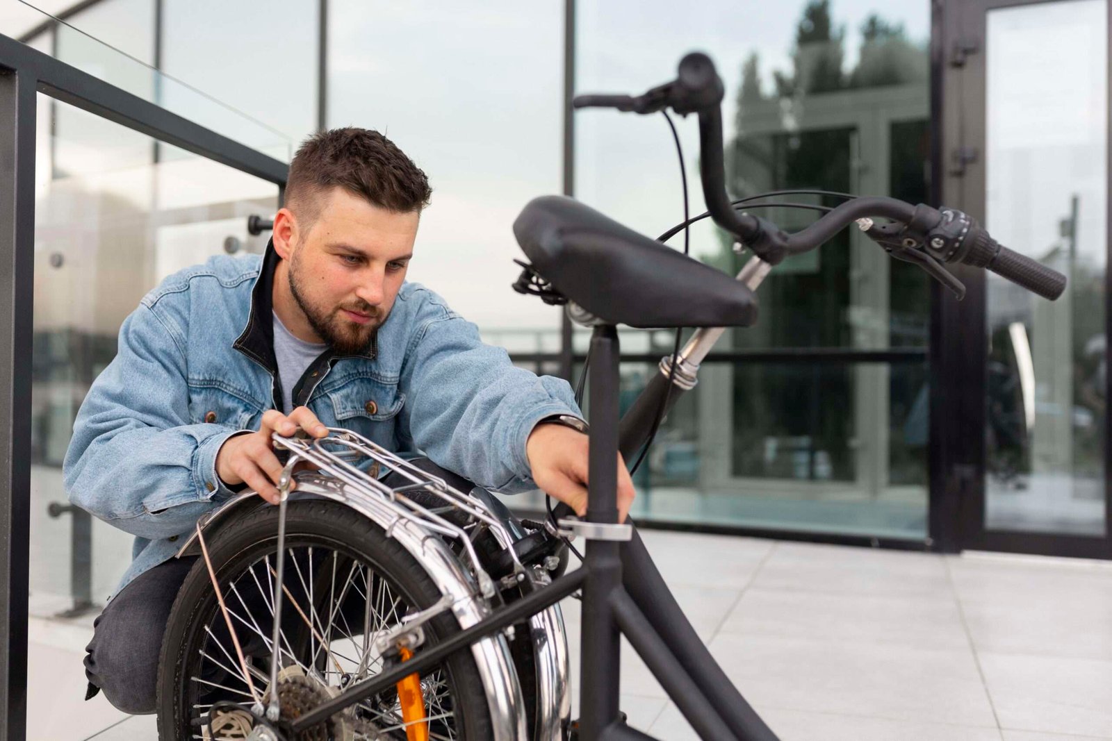 Lightweight folding power wheelchair